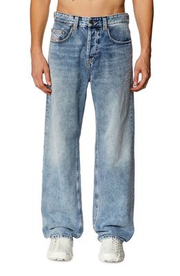 DIESEL 2001 D-Macro Straight Leg Jeans in Denim