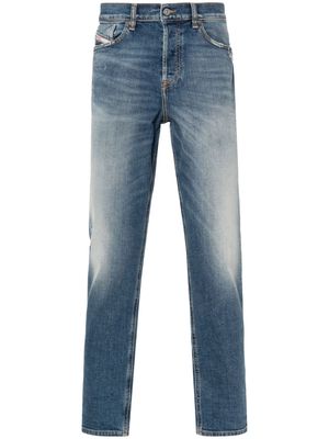 Diesel 2005 D-Fining 09h45 mid-rise tapered-leg jeans - Blue
