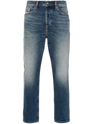 Diesel 2005 D-Fining mid-rise tapered-leg jeans - Blue
