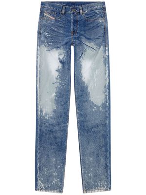 Diesel 2010 D-Macs devoré jeans - Blue
