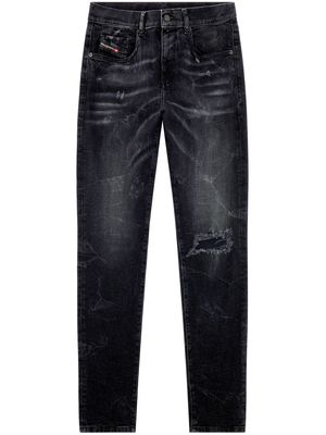 Diesel 2019 D-Strukt E69DV slim-cut jeans - Black