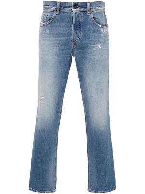 Diesel 2023 D-Finitive mid-rise tapered-leg jeans - Blue