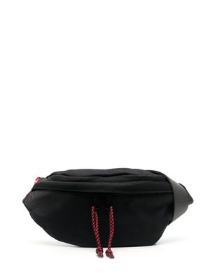 Diesel all-around zip-fastening belt bag - Black