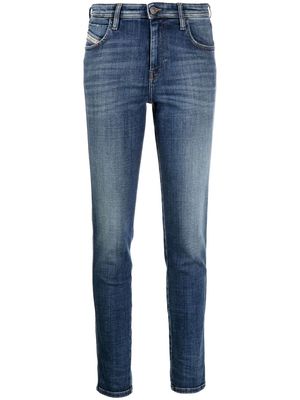Diesel Babhila low-rise slim-cut jeans - Blue