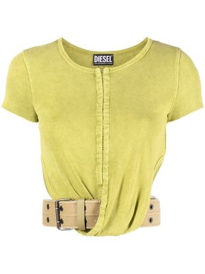 Diesel belted cut-out top - Green