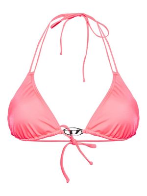 Diesel Bfb-Sees-O halterneck bikini top - Pink