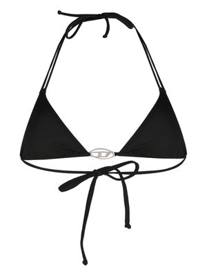 Diesel BFB-Sees-O triangle-cup bikini top - Black