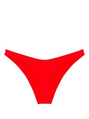 Diesel Bfpn-Brazilian logo-print bikini bottoms - Red