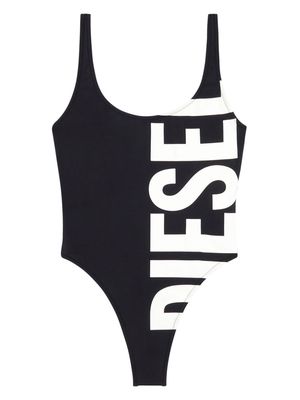 Diesel Bfsw-Kylia logo-print swimsuit - Black