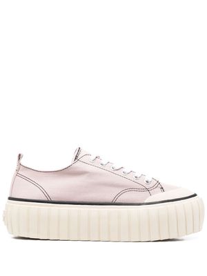 Diesel chunky lace-up trainers - Pink
