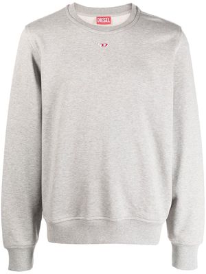 Diesel cotton long-sleeve sweatshirt - Grey