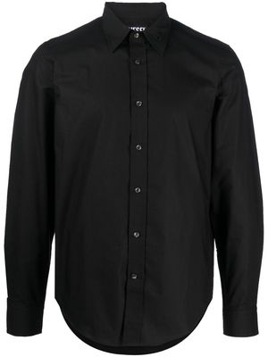 Diesel cotton plain shirt - Black
