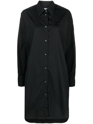 Diesel cotton shirt dress - Black