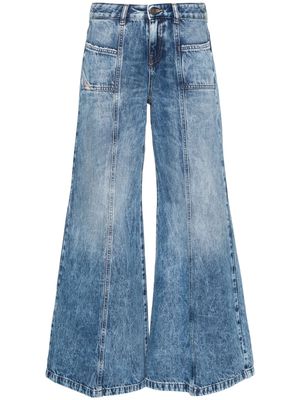 Diesel D-Akii 09h95 flared jeans - Blue
