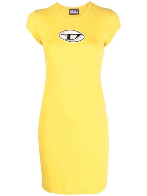 Diesel D-Angiel cut-out dress - Yellow