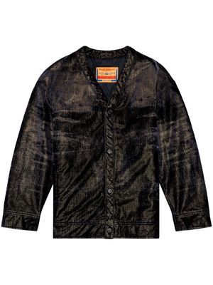 Diesel D-Conf cotton bomber jacket - Black