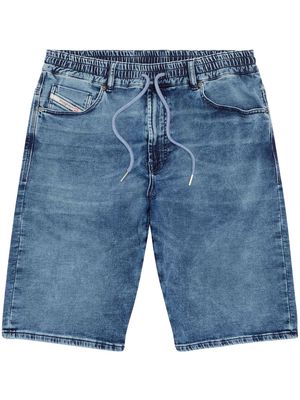 Diesel D-Krooley drawstring-waist denim shorts - Blue