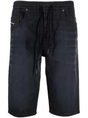 Diesel D-Krooley straight-leg denim shorts - Black