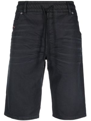 Diesel D-Krooshort-Z Joggjeans shorts - Black