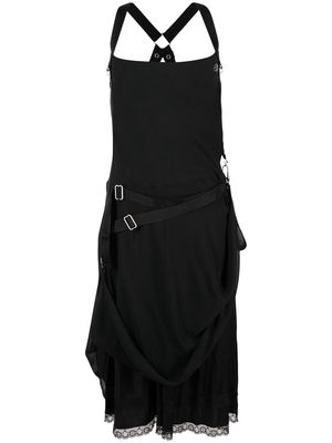 Diesel D-Leilani belt-embellished dress - Black