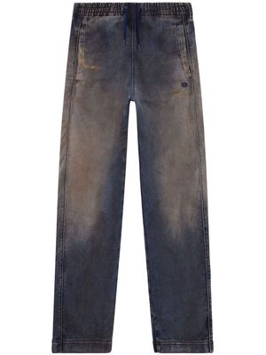 Diesel D-Martians denim track pants - Blue