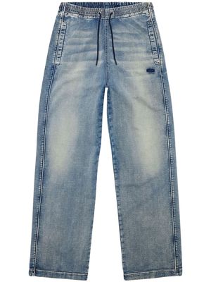 Diesel D-Martians Track 068JS wide-leg jeans - Blue