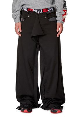 DIESEL D-Rise Trousers in Black