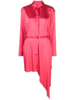 Diesel D-Triss asymmetric shirt dress - Pink