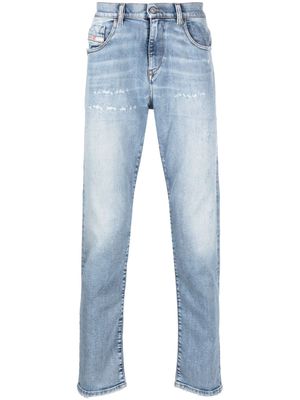 Diesel distress stretch-cotton skinny jeans - Blue