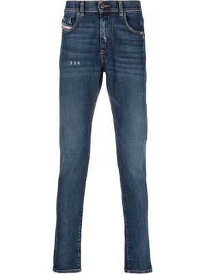 Diesel distressed slim-cut jeans - Blue