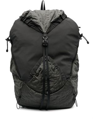 Diesel Drape buckle-fastening backpack - Grey