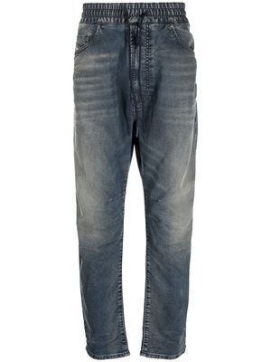 Diesel drawstring-fastening tapered jeans - Blue