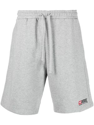 Diesel drawstring track shorts - Grey