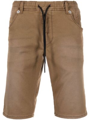 Diesel drawstring-waist slim-fit shorts - Neutrals