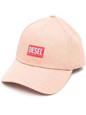 Diesel embroidered logo cap - Pink