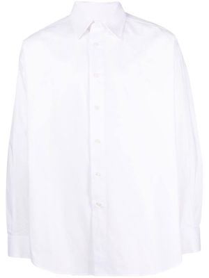 Diesel embroidered-logo detail shirt - White