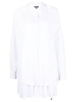 Diesel extra-fabric-detail shirt - White