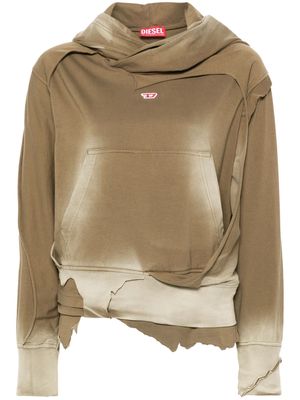 Diesel F-Maite cotton hoodie - Brown