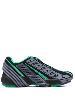 Diesel Fashion Show debossed-logo sneakers - Grey