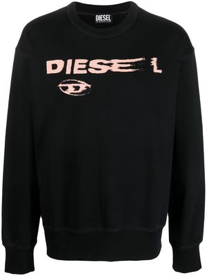 Diesel graphic-print sweatshirt - Black