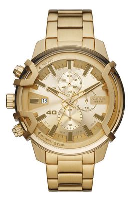 DIESEL Griffed Chronograph Bracelet Watch