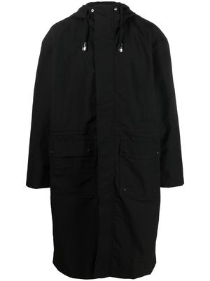 Diesel J-Lui-A hooded coat - Black