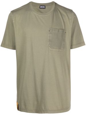 Diesel Jocket patch-pocket T-shirt - Green