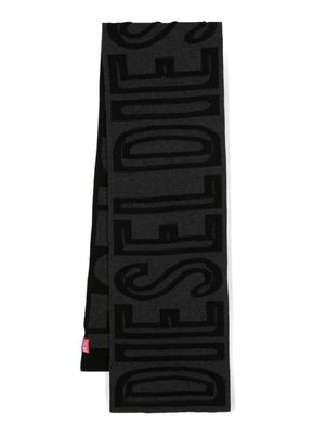 Diesel K-Rest wool scarf - Black