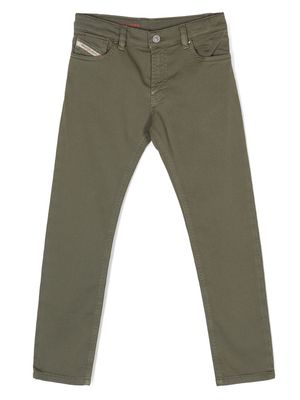 Diesel Kids 1995 slim-fit trousers - Green