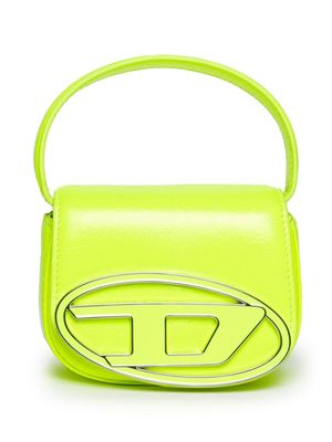 Diesel Kids 1DR logo-plaque shoulder bag - Yellow