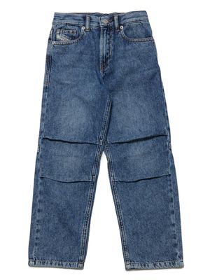 Diesel Kids D-Jared wide-leg jeans - Blue