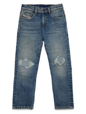 Diesel Kids D-Viker-J slim-cut jeans - Blue