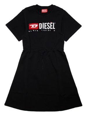 Diesel Kids Dempy cotton dress - Black
