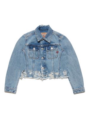 Diesel Kids Jebonny-S3 denim jacket - Blue